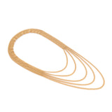 Multi Layer Gold & Silver Necklace
