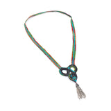 Infinity Knot Multicolor Snake Necklace