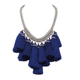 Tassel Party Necklace - Zaafar.com