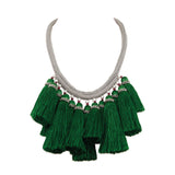 Tassel Party Necklace - Zaafar.com
