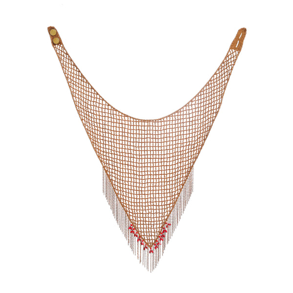 Coral Copper Scarf