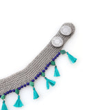 The Azure Tassel Necklace