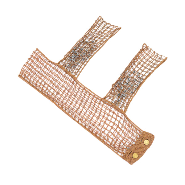Grid Crop Top