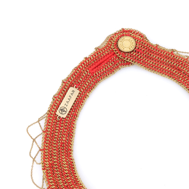 Hanging Chain Choker Necklace