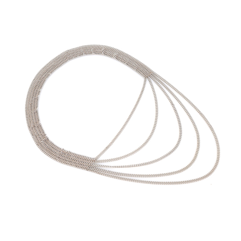 Multi Layer Gold & Silver Necklace