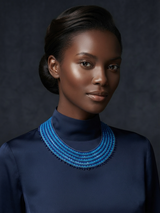 The Blue Majestic Necklace
