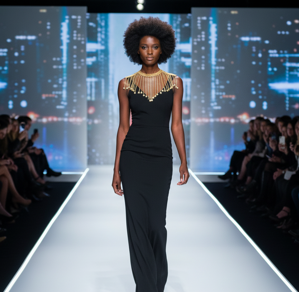 Golden Petal Drape
