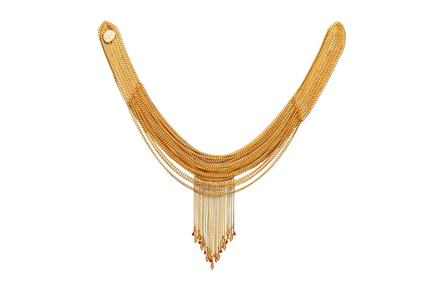 Goddess Necklace and Head Piece - Zaafar.com